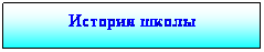 Подпись: История школы
